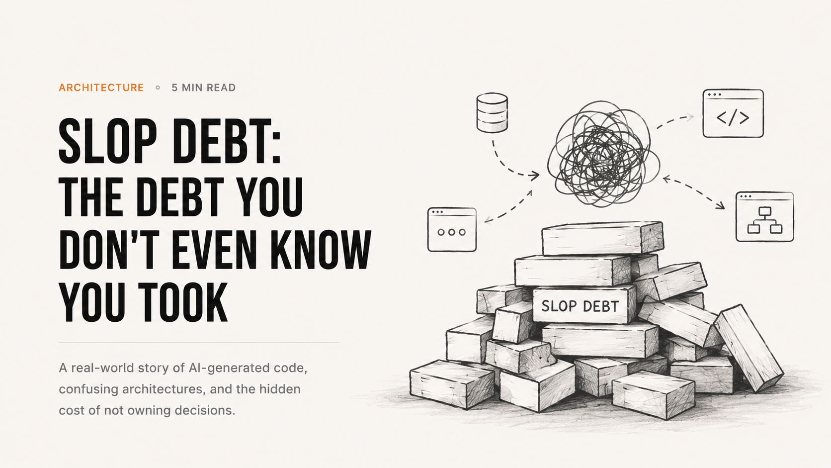 Cover image for Slop Debt: The Debt You Don't Even Know You Took